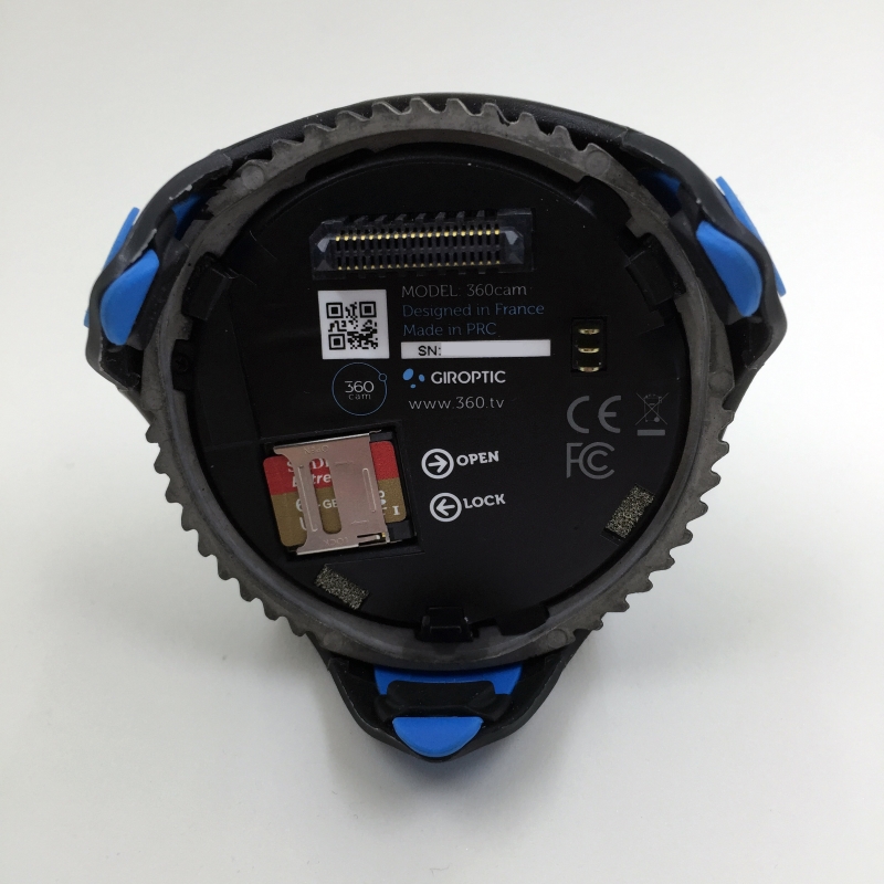 Giroptic 360° Cam - SD Karte